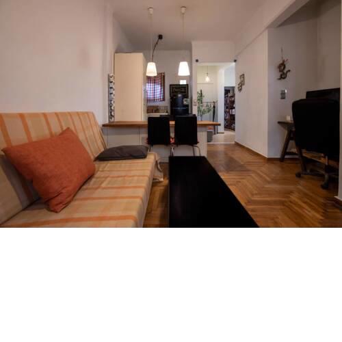 1 bedroom penthouse at Kipseli with a big balcony