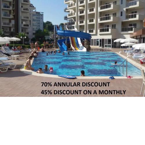1+1apartment vid basseyn 5-iy etaj.