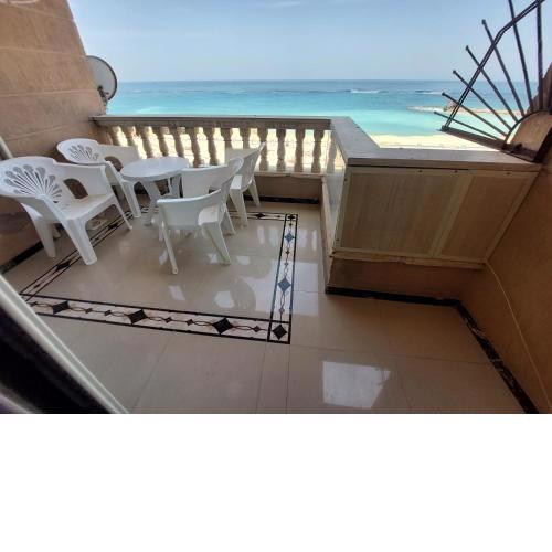 شقة174م مكيفة vip عالبحر بالعصافرة نموذج302