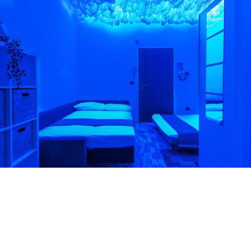 18 minuti dal duomo, soffitto con nuvole colorate, appartamento favoloso e accogliente con wifi, netlifx per 4 persone