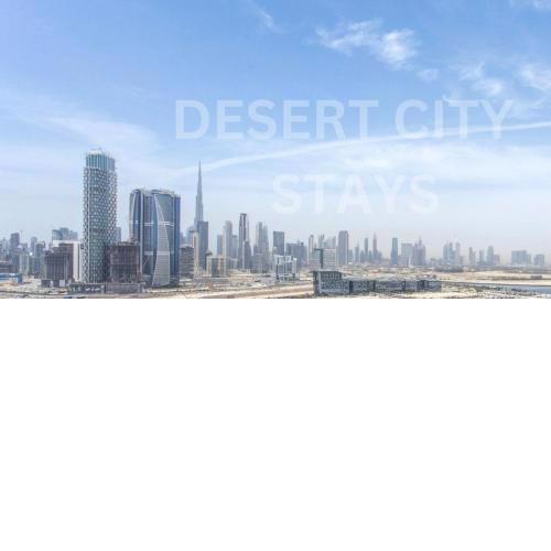 2 Bed in Sobha Creek Vista Reserve with Burj Khalifa views hosted by Desert City Stays