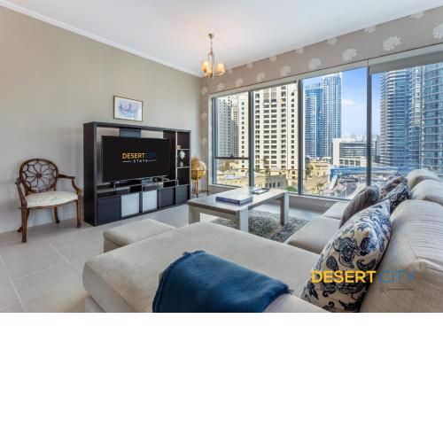 2 Bed Room in Attessa Tower, Dubai Marina by Desert City Stays
