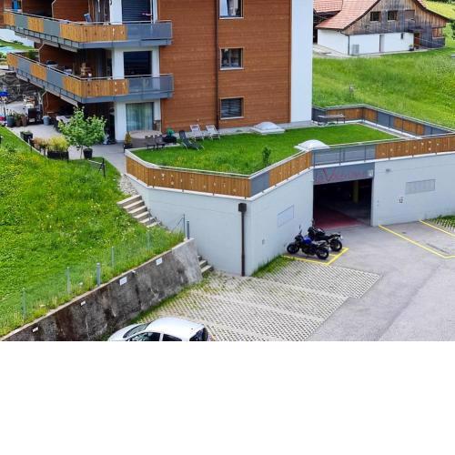 2 bedrooms appartement at Chatel Saint Denis 100 m away from the slopes with enclosed garden and wifi