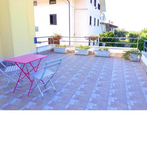 2 bedrooms appartement with sea view enclosed garden and wifi at Canosa Sannita