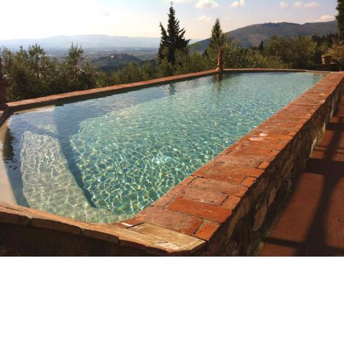 2 bedrooms villa with private pool jacuzzi and furnished terrace at Calenzano