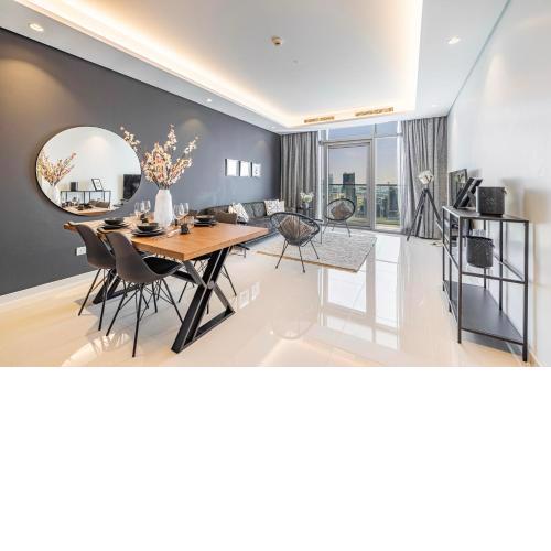 2 BR Superior High Floor Apartment in Paramount Midtown, Burj Khalifa View