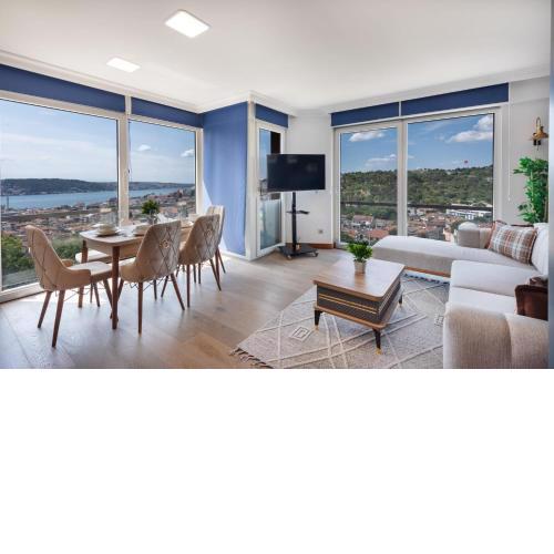 2 BR with Panoramic Bosphorus Views