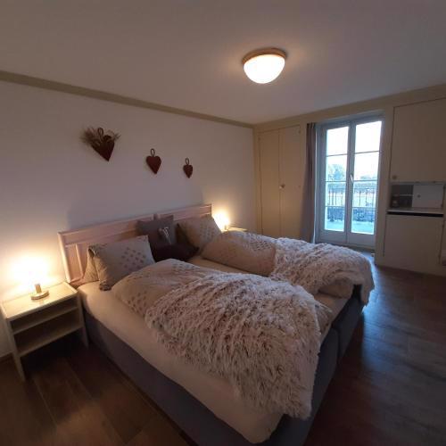 2 Double rooms with terrase by Interlaken