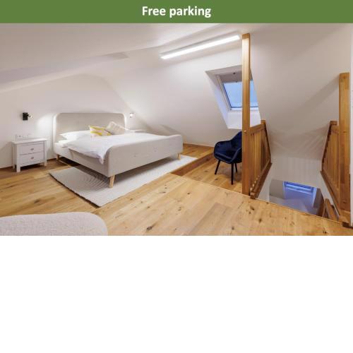 2 rooms apartment with terrace and FREE parking near metro