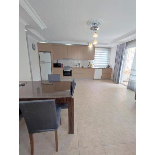 2+1 (2 bedrooms) apartments 5 minutes from Cleopatra beach in a quiet location.
