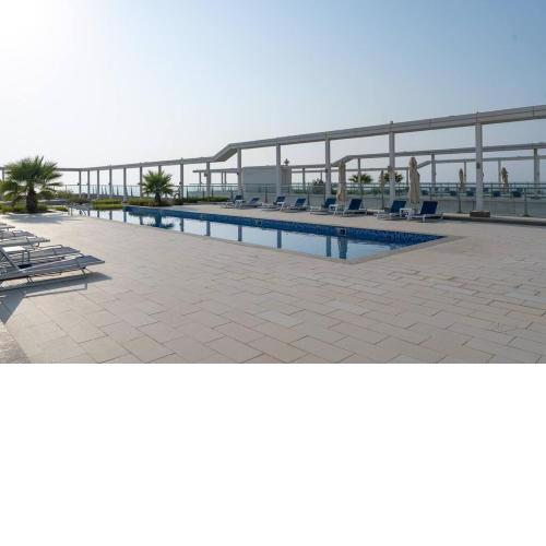 2BD apt Relax on the Private Beach in Marjan Island