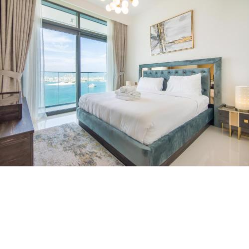 2BR Amazing Palm View - Private beach - Beach Vista T1