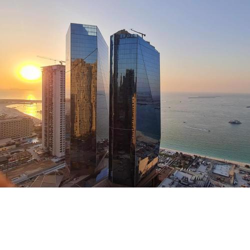 2BR High Floor Apartment in JBR with Sea & Ain View
