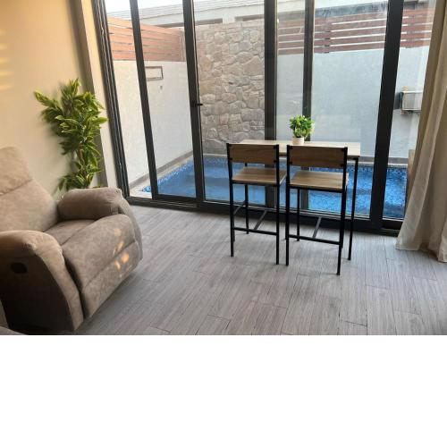 2BR Twin House With Private Heated Pool at El-Gouna -Seperate 1Bedroom & Seperate Guest studio-