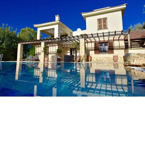 3 bedroom Villa Diyala with private pool and sea views, Aphrodite Hills Resort