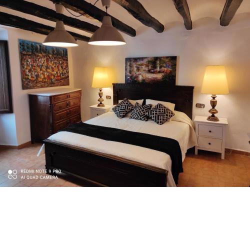 3 bedrooms house with city view furnished terrace and wifi at Roda de Bera 3 km away from the beach
