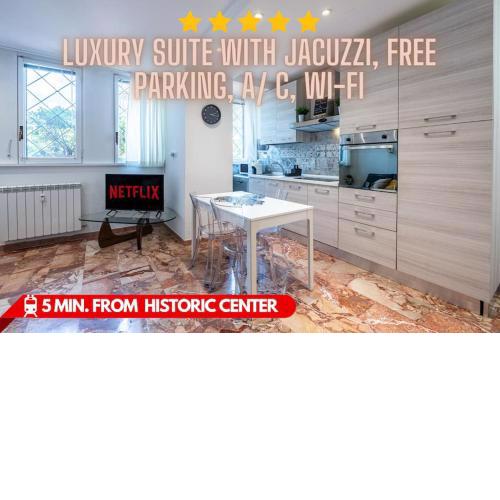 [5 minuti dal centro] Luxury Suite + Jacuzzi