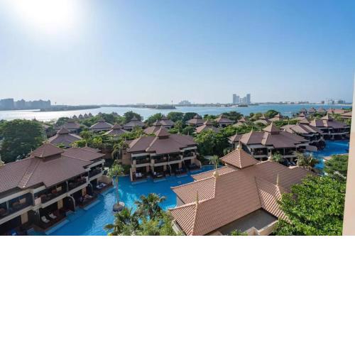 5 stars hotel apartment on the Palm with a stunning view and access to Anantara resort