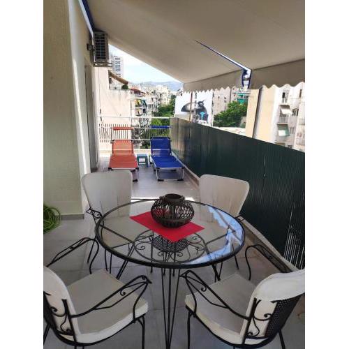 6th floor! Big balcony! Central Athens!