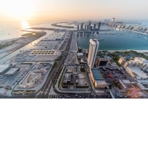 7 bedrooms penthouse with Palm Island views