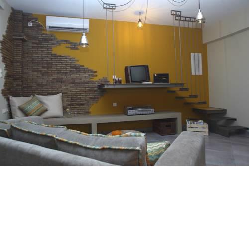 82 m2 Loft Urban Apartment Gazi - Votanikos