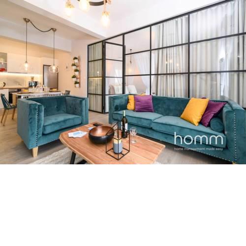 93m² homm Chic Apartment close to Metaxourgeio