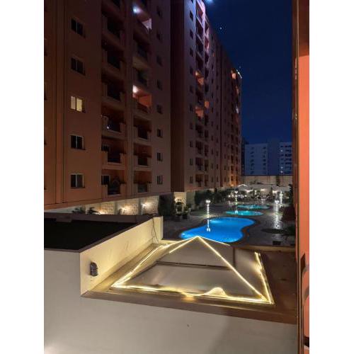 استوديو فندقي بكمبوند دلتا ستارز بجوار سيتي ستارز