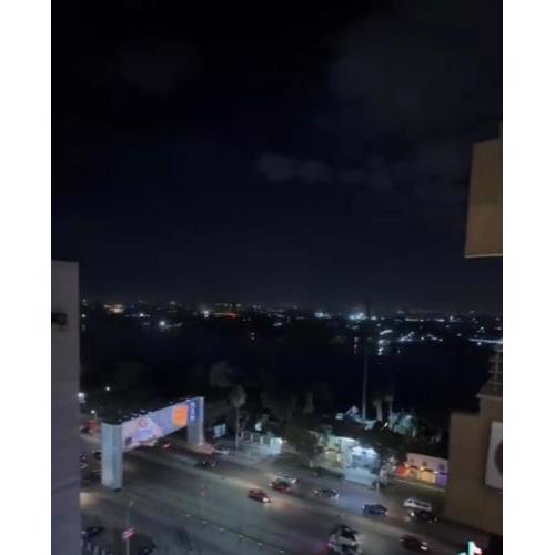 شقه مفروشه للإيجار كورنيش النيل المعادي صف إول عند البنك الاهلي