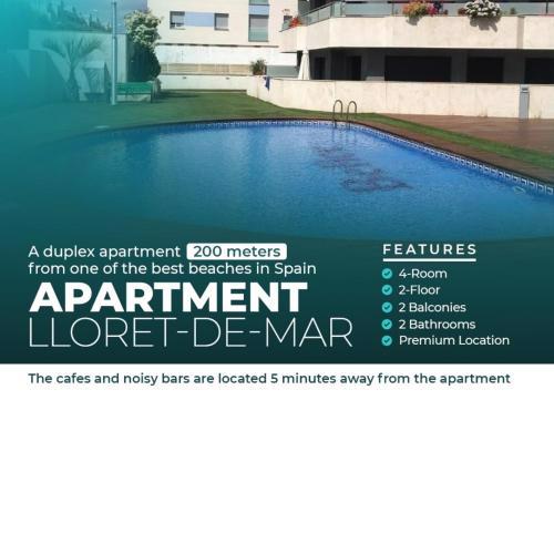 A duplex 200 meters from one of the best beaches