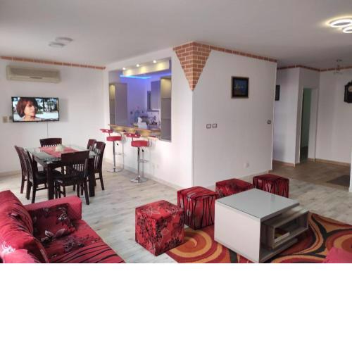 A furnished apartment - Al-Rehab city