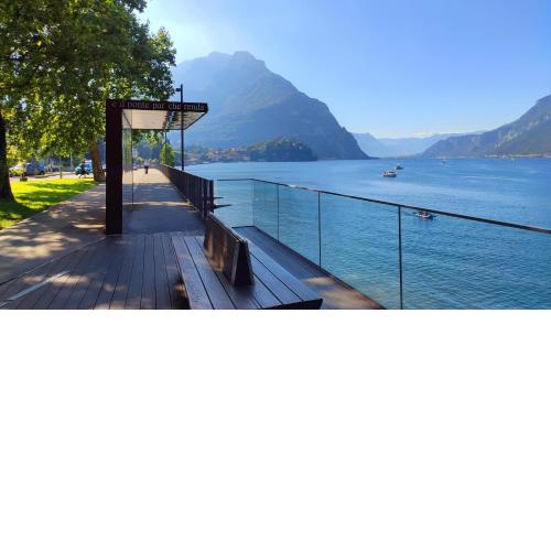A pochi metri dal lago