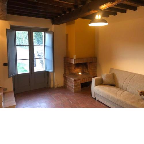 A small Umbrian house, with its own walled garden