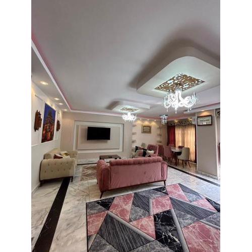 A special furnished flat in an upscale compound
