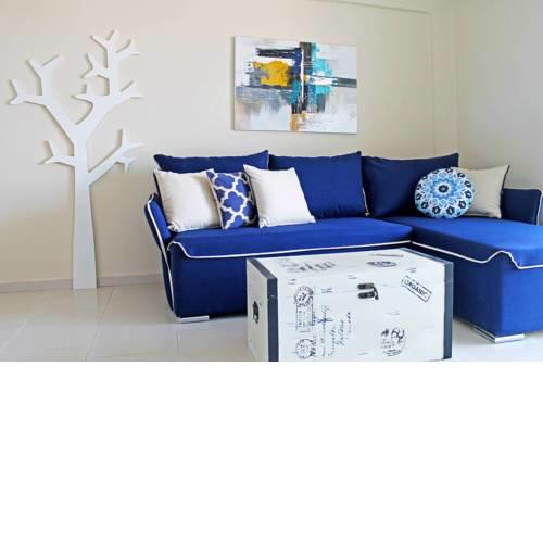A summer retreat blue
