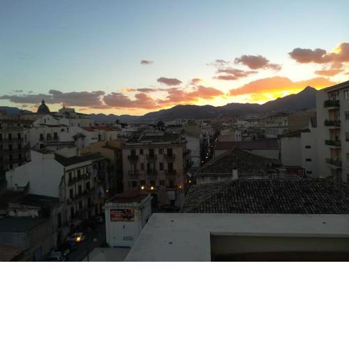 A terrace in the heart of Palermo