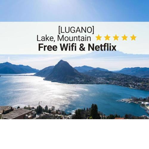 A terrace on the lake of Lugano