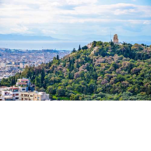 Acropolis area , Philoppapou hill 10 min from metro