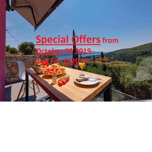 Agata Art Villa Sea View Private Pool Fiskardo Kefalonia