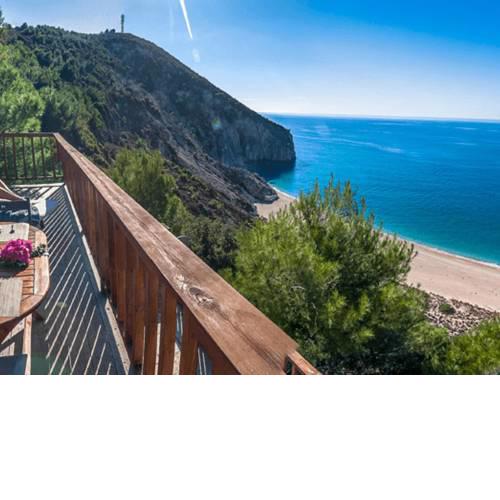 Agios Nikitas Villa Sleeps 7 Pool WiFi