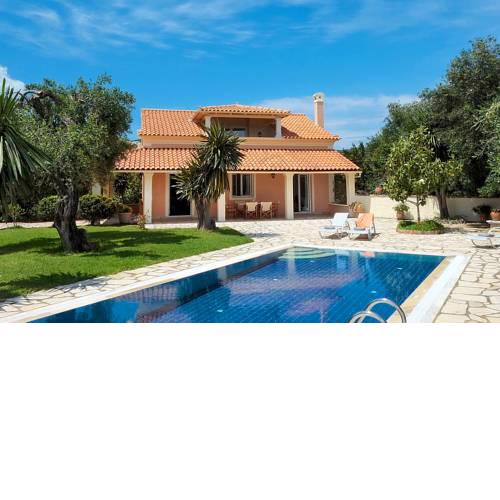 Agios Stefanos Sinion Villa Sleeps 6 Pool Air Con