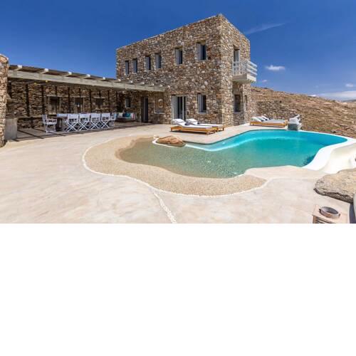 Agrari Villa Sleeps 10 with Pool and Air Con
