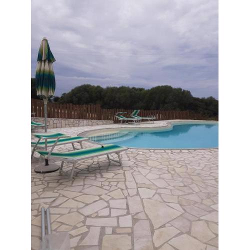 agriturismo gli olivastri casa mirto con piscina solarium e splendida vista mare
