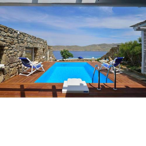 Allaya,Panormos villa private pool