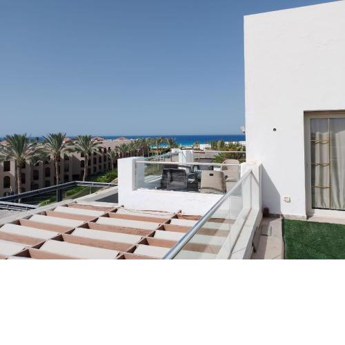 Almaza bay hotel apartment sea view