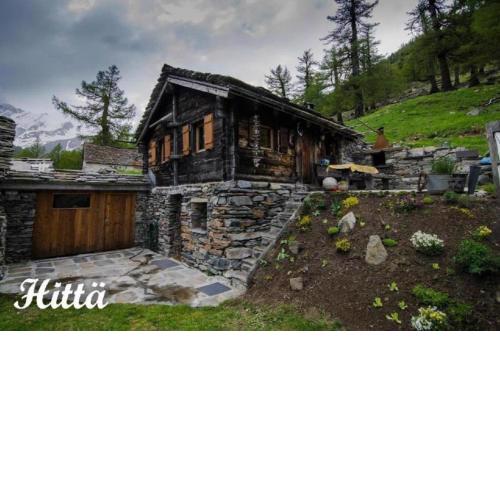 Alphütte "Hittä" in Simplon-Dorf im sonnigen Wallis