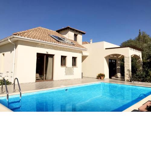 Amathousia Villa with private pool and sea view