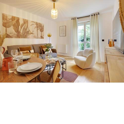 Amazing apartment 4P/1BR with small garden