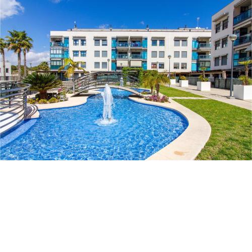 Amazing apartment in Santa Pola with Outdoor swimming pool, WiFi and 2 Bedrooms