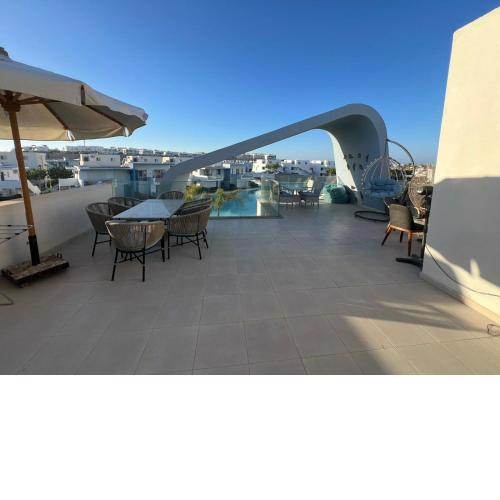 amazing fouka bay 3 bedroom view lagoon CL3-CH19-02