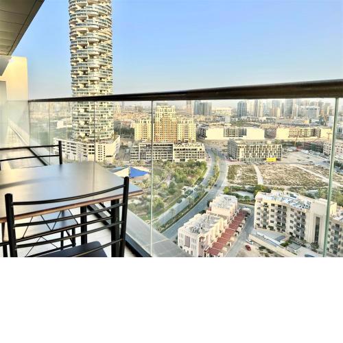 Amazing Living with balcony Park View JVC -1bed